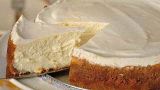 New York Cheesecake Classic Version  Joyofbakingcom [upl. by Hurlee]