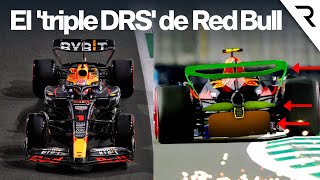 El genial truco del sistema DRS de Red Bull en la F1 2023 explicado [upl. by Athalla]