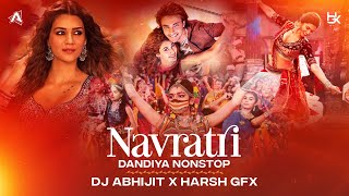 Dandiya Nonstop Mashup 2024  DJ Abhijit  Harsh GFX  Best Of Dandiya Garba Songs  Navratri 2024 [upl. by Inar355]