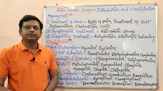 Antiemetic Drugs Part01  Classification of Drugs Used to Inhibit Vomiting  AntiEmetic Agents [upl. by Rramo765]