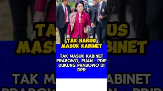 Puan Maharani Siap untuk mendukung Pemerintahan Presiden Prabowo [upl. by Eekaz]