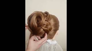 Elegant hairstyle for modern brides [upl. by Lienhard]