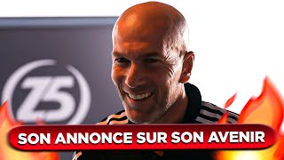 INTERVIEW  La CONFIDENCE de ZIDANE sur son AVENIR [upl. by Mariana138]