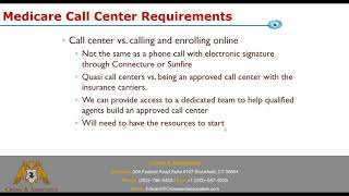 Becoming an Official Medicare Call Center [upl. by Guthry]