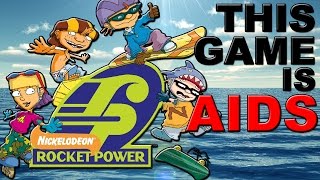 WORST GAME EVER  Rocket Power Team Rocket Rescue PS1 Gameplay [upl. by Areyk]