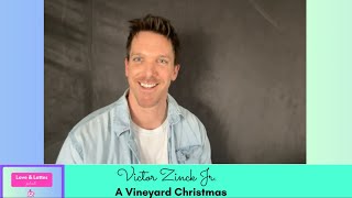 INTERVIEW Actor VICTOR ZINCK JR from A Vineyard Christmas [upl. by Lepine]