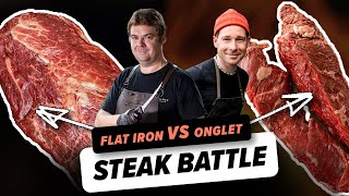 Das große Steak Battle Flat Iron vs Onglet [upl. by Mandal]