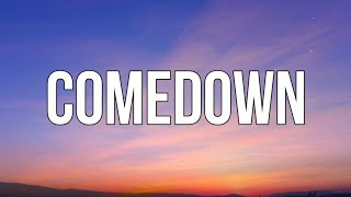 Luke Hemmings  Comedown Lyrics Video [upl. by Emiatej534]