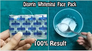 Disprin tablets for skin whitening  brightening and anti acne  Sweetajaved [upl. by Aveer638]