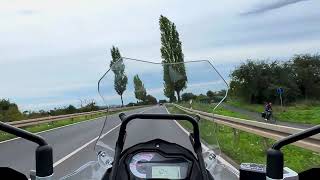 Benelli TRK 502 X Cockpit View [upl. by Alihet]