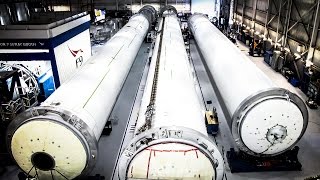 SpaceX Rocket Tank Production  Timelapse [upl. by Ander57]