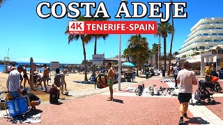 TENERIFE  COSTA ADEJE  Lively Atmosphere with Fabulous Weather 😎 4K Walk ● July 2024 [upl. by Akcinehs]