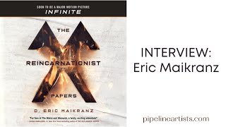 Interview Erik Maikranz Author The Reincarnationist Papers Adapted into the Film Infinite [upl. by Pompei]