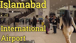 Islamabad International Airport walking tour 4k  2023 [upl. by Alyaj]