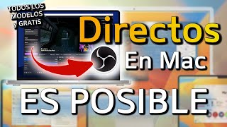 Cómo hacer directosstream en Mac con OBS 💻GRATIS Y CON CAPTURA DE AUDIO [upl. by Adnana]