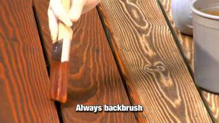 How to Apply a Clear Toner or SemiTransparent Wood Stain [upl. by Cathi]