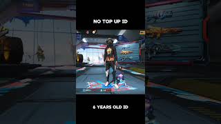 Old id  no top up id now complete years  ❣️ freefire shorts [upl. by Anelyak]