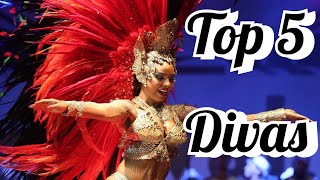 🔥🔥 TOP 5 Brazilian DANCE Live Performances of Samba Dancers [upl. by Xavler61]