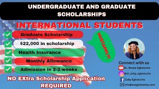 Scholarships Available in USA Universities  Admission in 23 weeks  Study in the USA for FREE [upl. by Abrahams]