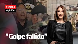 “Nadie puede celebrar un intento de GOLPE DE ESTADO” Juanita Gómez [upl. by Noemys220]