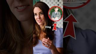 King Charles Broke Royal Protocol With Emotional FiveWord Message To Catherine shorts kate [upl. by Aridan802]