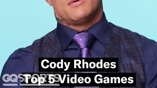 Cody Rhodes Top 5 Video Games of All Time [upl. by Dranrev]