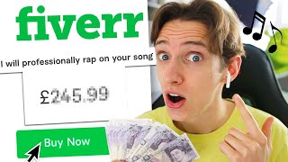 I paid rappers on fiverr to finish my song [upl. by Dorene]