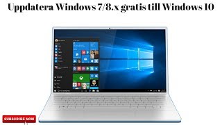 Uppdatera Windows 78 x till 10 Gratis [upl. by Berlauda]