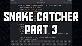 Snake Catcher  Part 3  Python Game Tutorial [upl. by Gilges]