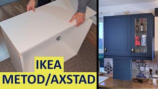 IKEA METOD  AXSTAD kitchen cupboard assembly [upl. by Aydidey616]