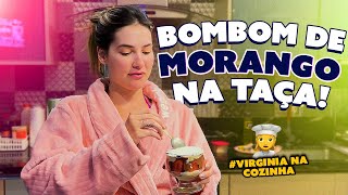 COMO FAZER UMA DELICIOSA SOBREMESA DE MORANGO FÁCIL [upl. by Ainomar]