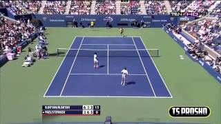 US OPEN 2013 SEMI FINALS HIGHLIGHTS of Bryan brothers Vs PaeACs Stepanek Final Set [upl. by Spragens]