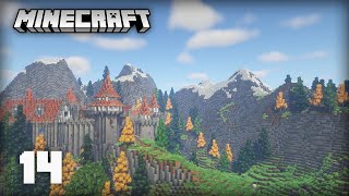 Building an EPIC Custom Mountain Range  Minecraft 117 Survival Lets Play [upl. by Ladnik422]