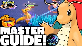 Pokémon Unite DRAGONITE Guide S Tier Master Dragonite Best Build Guide Held Items amp Moveset [upl. by Cly]