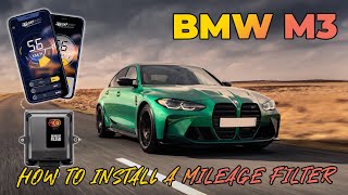 How To Install Odometer Blocker  BMW M3 2024  Mileage Correction Tool [upl. by Niwrad]