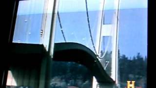 Collapse of the Tacoma Narrows Bridge  Galloping Gertie [upl. by Ertnod873]