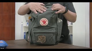 Using Fjällräven Kånken Laptop 15 for Every Day Carry load unload [upl. by Eire]