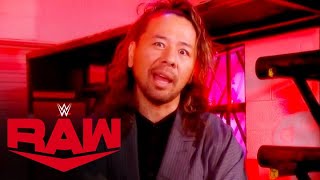 Shinsuke Nakamura warns Sami Zayn about their match Raw highlights Feb 12 2024 [upl. by Dugan]