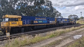 190824 6PS7 Shunting at Sydney Freight Terminal [upl. by Ettesoj]