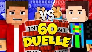 MINECRAFT 60 DUELLE 1  GOMMEHD VS FR3AKZLP [upl. by Gustafsson775]