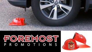 Our Plastic Fire Station Favorite Hat is the Most Durable Available  Foremost Promotions [upl. by Ive]