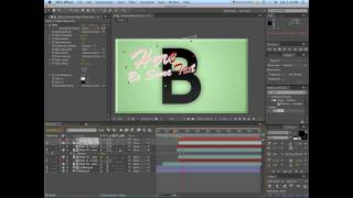 Custom Wipe Transition using Alpha Channels  After Effects Tutorial [upl. by Otiv]