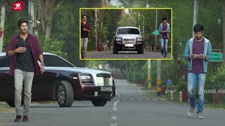 Rakshan Dulquer Salmaan Blockbuster Car Robbery Scene  TeluguVideoZ [upl. by Bluefarb]