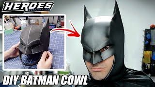 DIY Batman Cowl  EVA Foam Build [upl. by Pool]