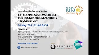 WEBINAR Catalyzing Systems Change for Sustainable Scalability – A case study [upl. by Ayyn163]