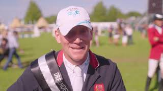 Oliver Townend becomes a threetime Burghley Horse Trials champion [upl. by Ranice95]