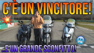 SFIDA Honda SH 350 VS Piaggio BEVERLY 400 VS ZONTES 350D  Comparativa Scooter migliore A2 [upl. by Doane150]