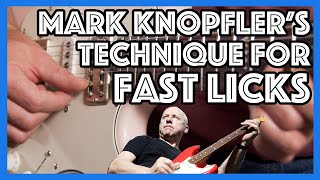 Mark Knopflers Technique For Fast Licks and how you can use it creatively Guitar Lesson Tutorial [upl. by Avivah522]