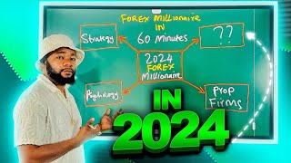 BECOME A FOREX MILLIONAIRE IN 60 MINUTES  2024 STEP BY STEP Guide [upl. by Auqenaj828]