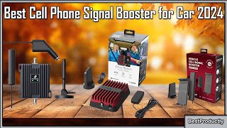 Best Cell Phone Signal Booster for Car 2024  Signal Booster [upl. by Hoon265]